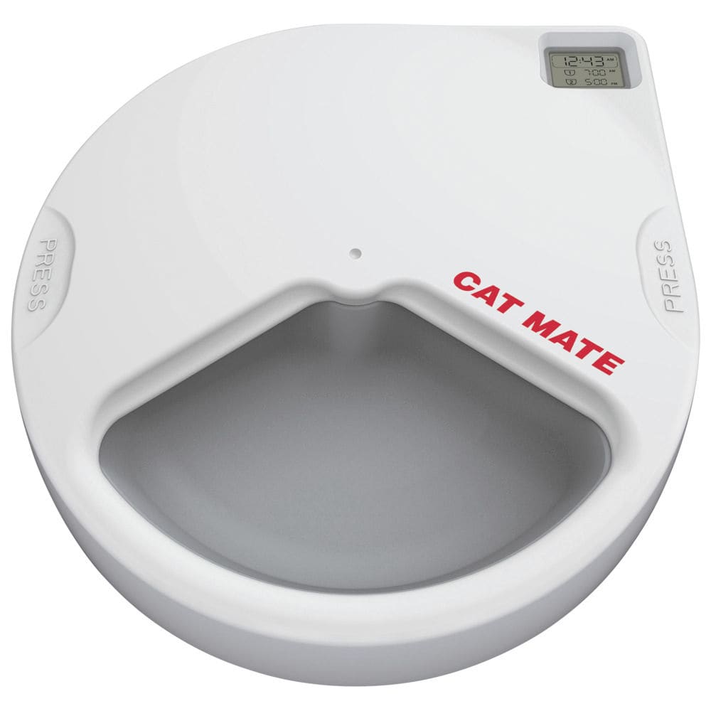 Kerbl Cat Mate Futterautomat C300 f&uuml;r Hunde + Katzen, 3 Futter-F?cher je 330g - Bild 1