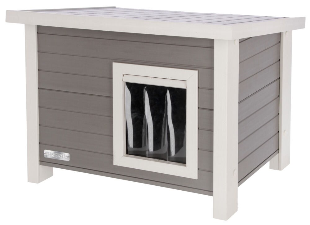 Kerbl ECO-Katzenhaus Eli Katzenhaus Haus für Katzen Schutzhaus 57x45x43 cm