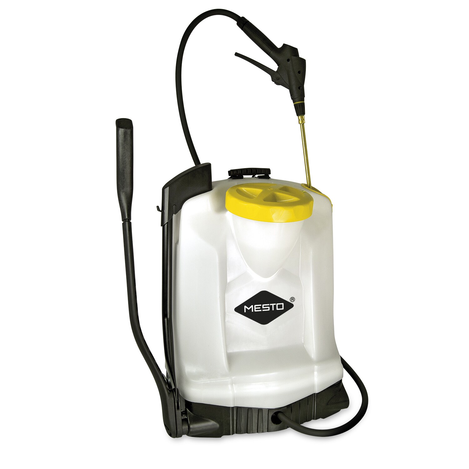 Mesto R&uuml;ckenspritze 12 L, Pumpspr&uuml;her 6 bar, Kunststoffbeh&auml;lter, Messingd&uuml;se - Bild 1