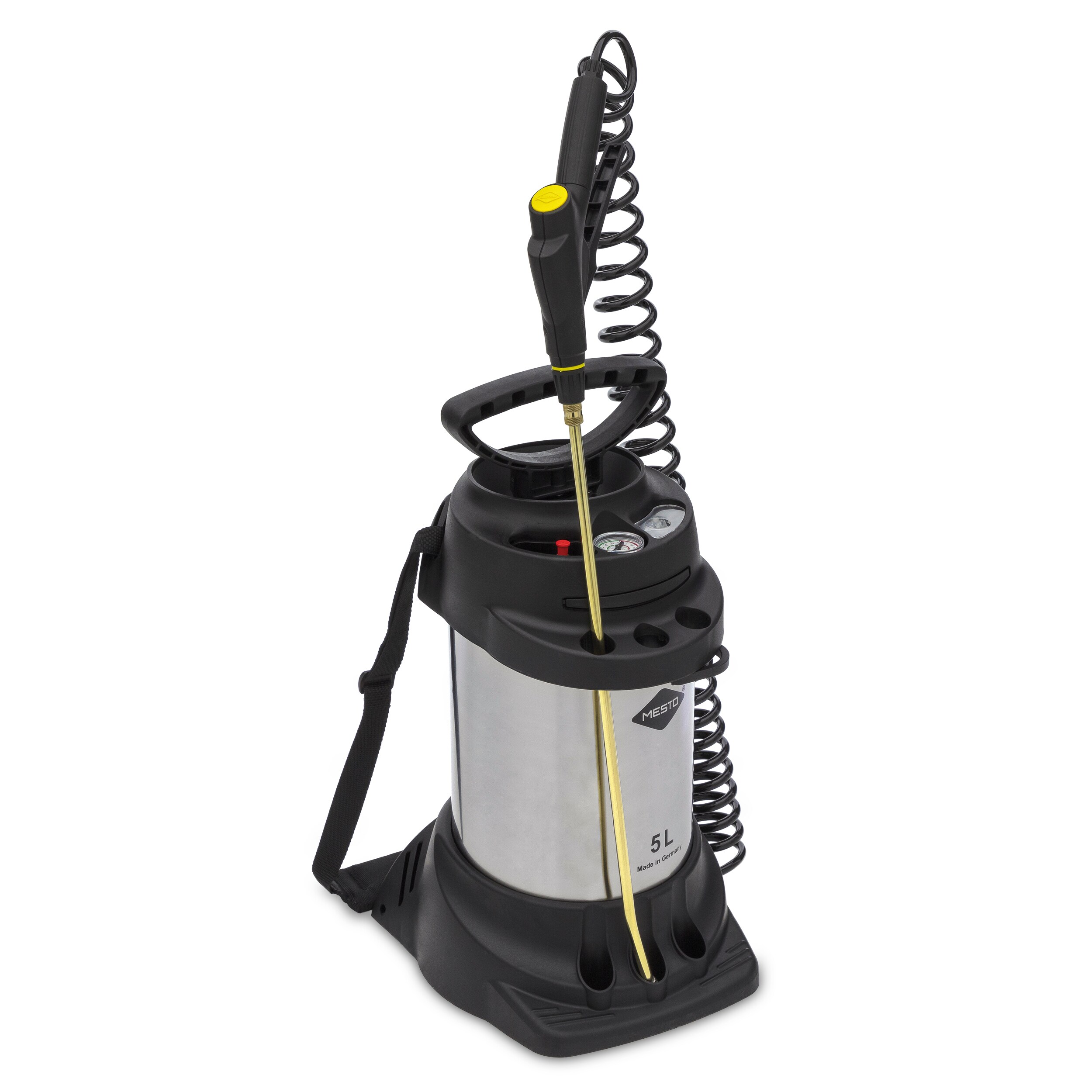 MESTO 3595 Hochdruckspr&uuml;hger&auml;t 6 bar Manometer Sicherheitsventil 360&deg; drehbar - Bild 1