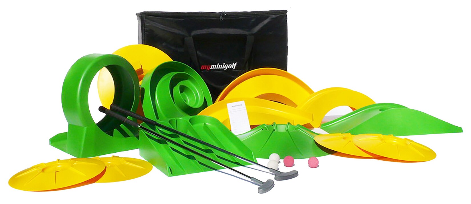 myminigolf Professional Minigolf Komplettset Minigolf-Set Pro 13 Hindernisse 003