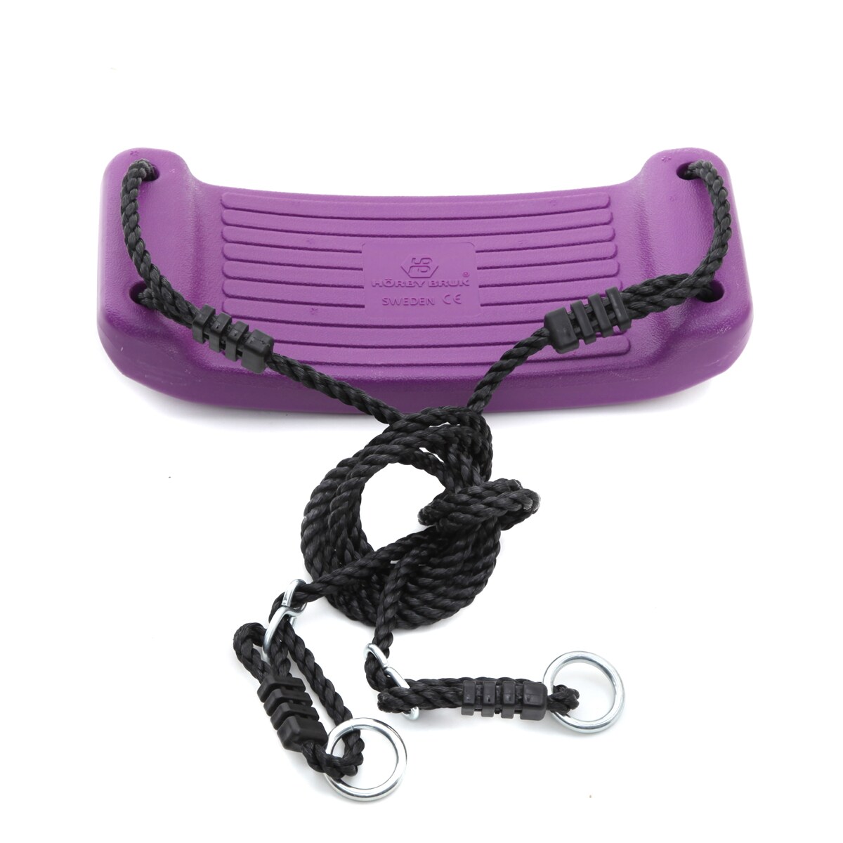 H&ouml;rby Bruk Kinder Schaukel, Schaukelsitz lila, Kunststoff, breite Sitzfl&auml;che - Bild 1