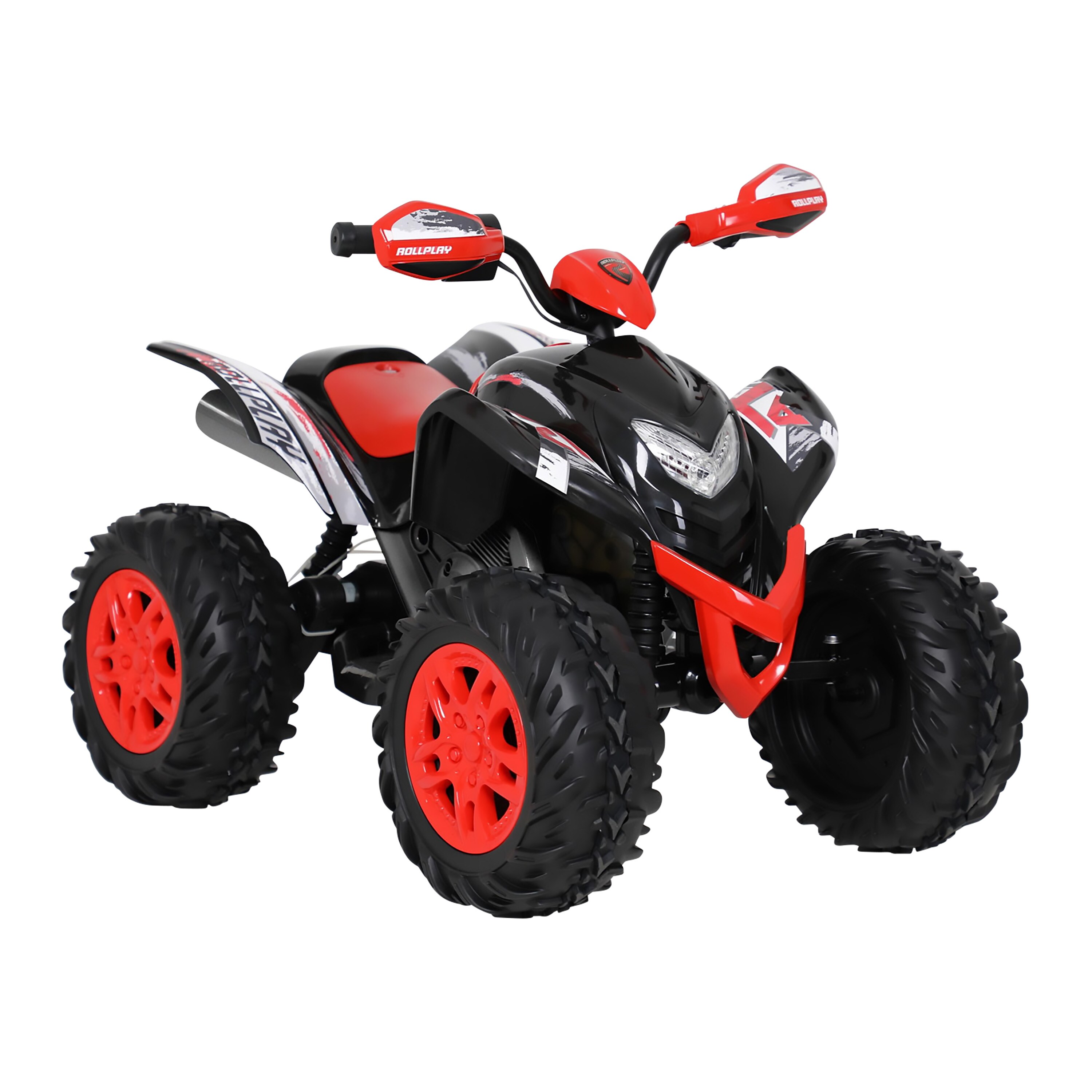 ROLLPLAY POWERSPORT Quad f&uuml;r Kinder ATV MAX, 12V, Kinderfahrzeug schwarz - Bild 1