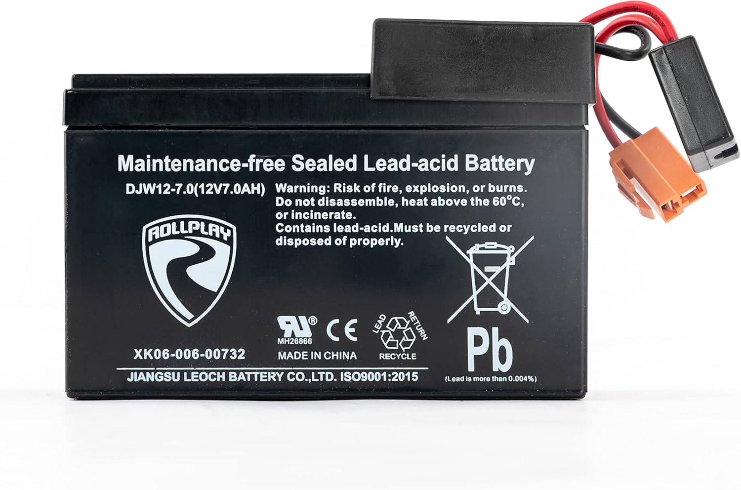 Rollplay 12V Batterie f&uuml;r Elektrofahrzeuge f&uuml;r Kinder, Blei-Alkali Batterie - Bild 1