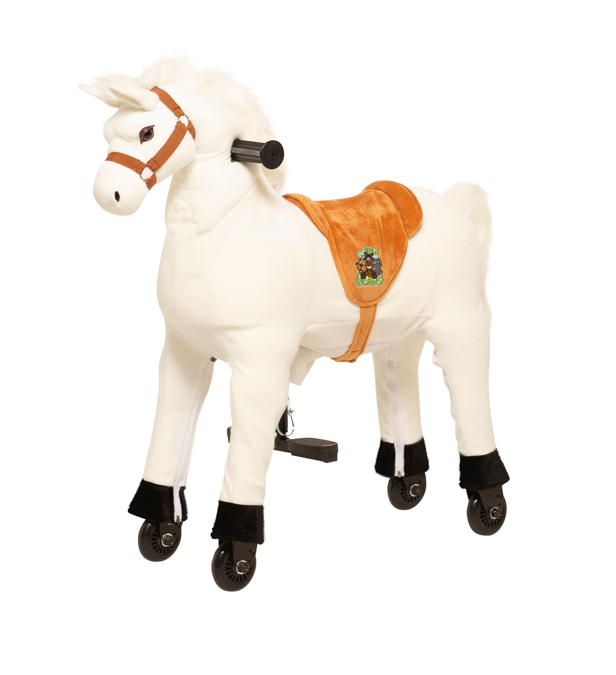 Animal Riding Reitpferd Snowy small (Kinder 3 Jahre, Sattelh&ouml;he 56 cm, Rollen) - Bild 1