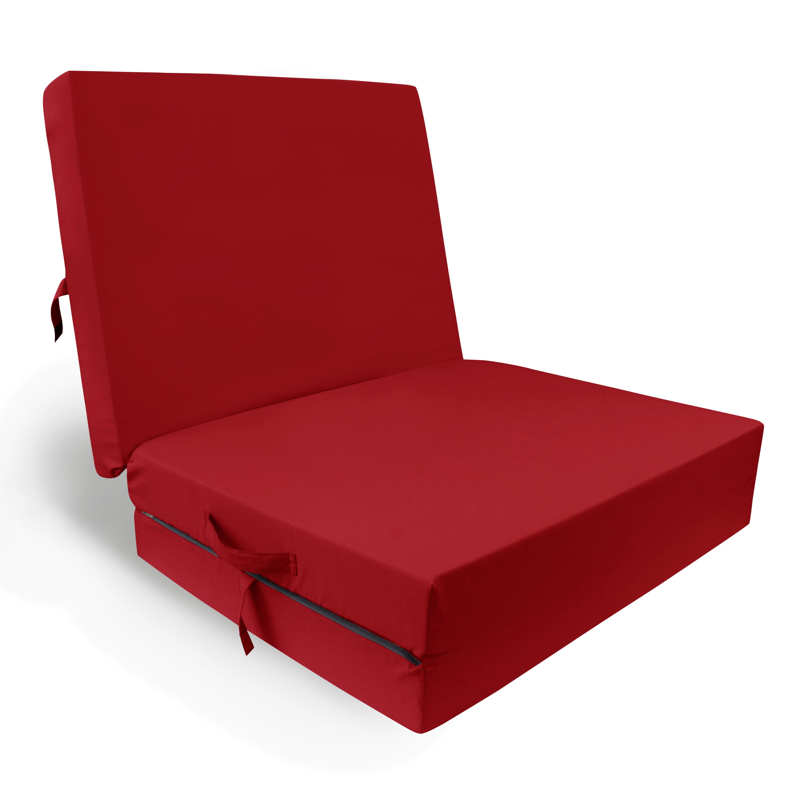 HERLAG Klappmatratze Senior (Klapp-Matratze, Farbe rot, Ma&szlig;e 195x85x10 cm) - Bild 1