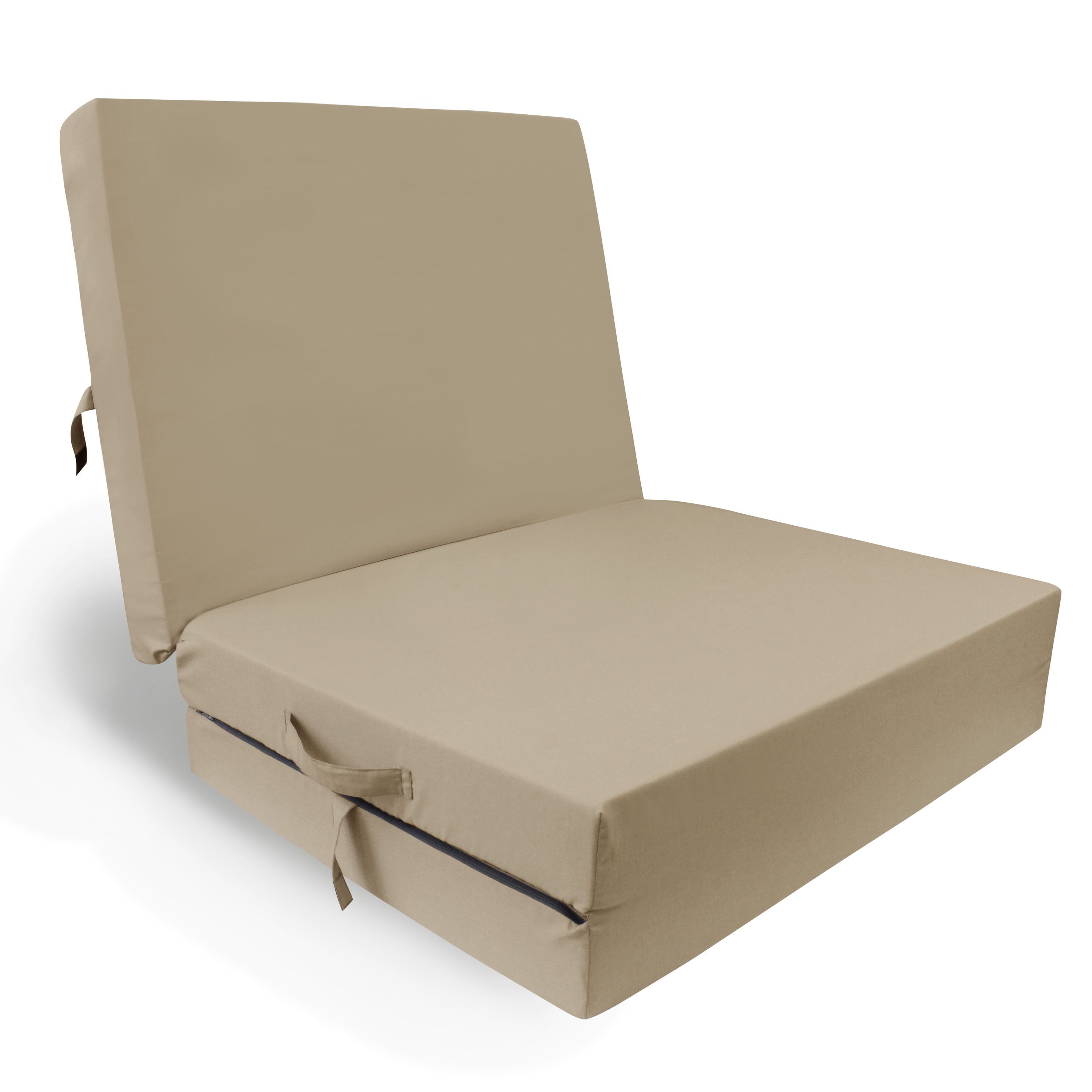 HERLAG Klappmatratze Junior (Klapp-Matratze, Farbe beige, Ma&szlig;e 190x60x7 cm) - Bild 1