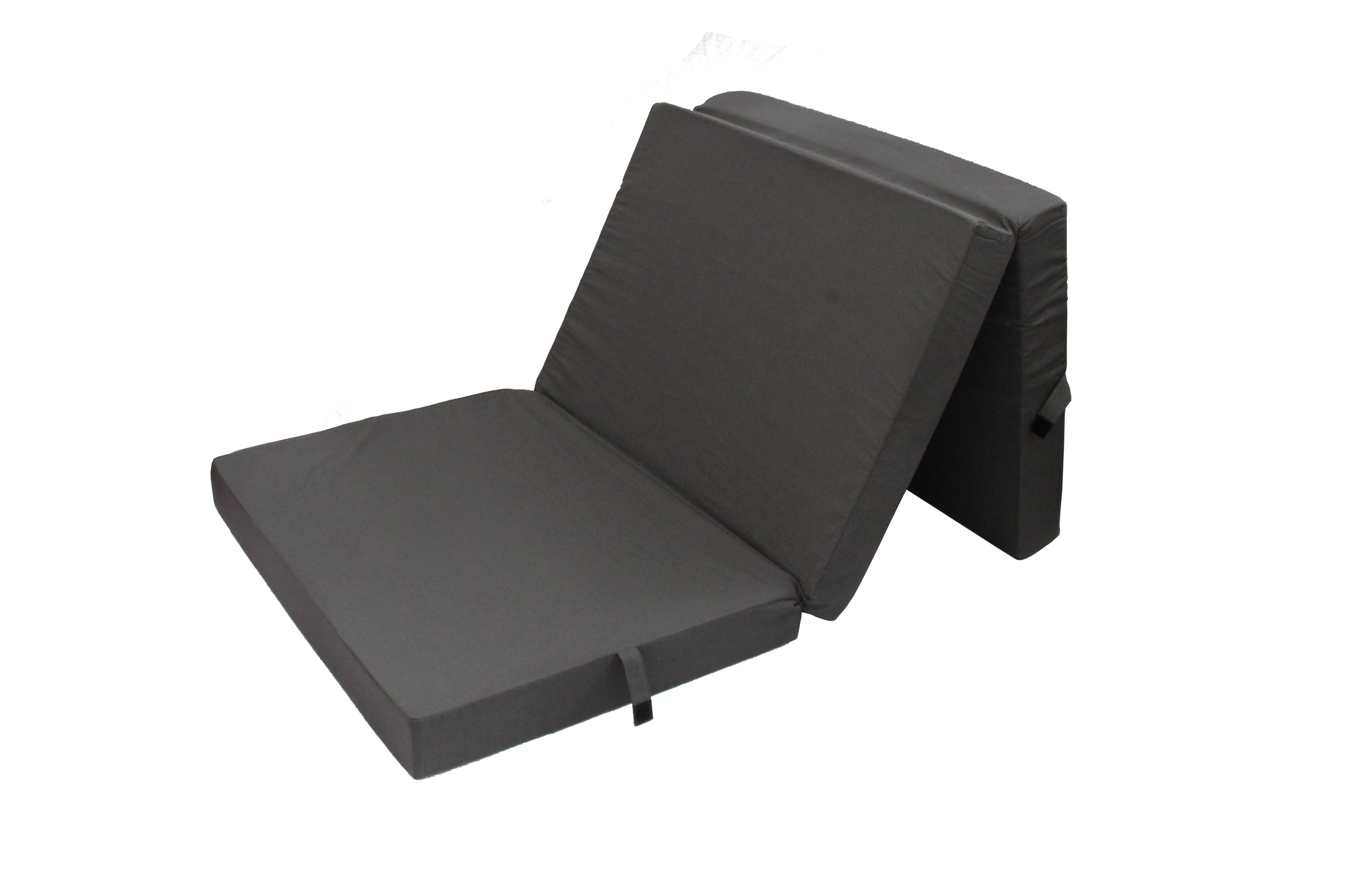 Herlag Klappmatratze Senior dunkelgrau, 195x85 cm, Faltmatratze, Campingmatratze - Bild 1