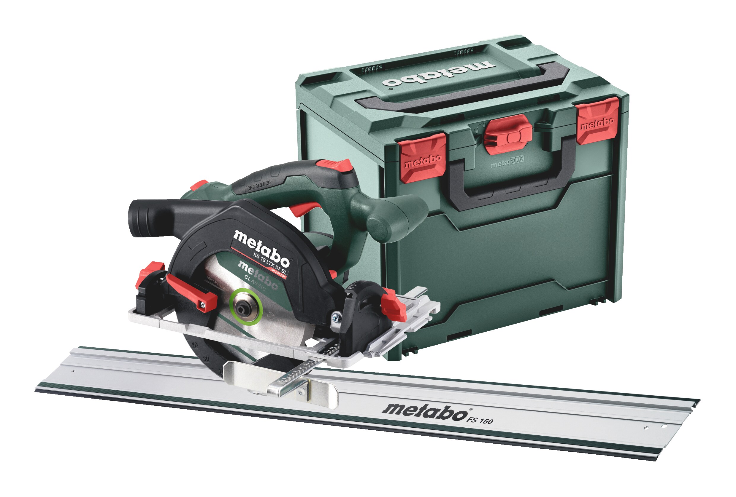 Metabo Akku-Handkreissäge KS 18 LTX 57 BL 18 V, mit Brushless-Motor, ohne Akku