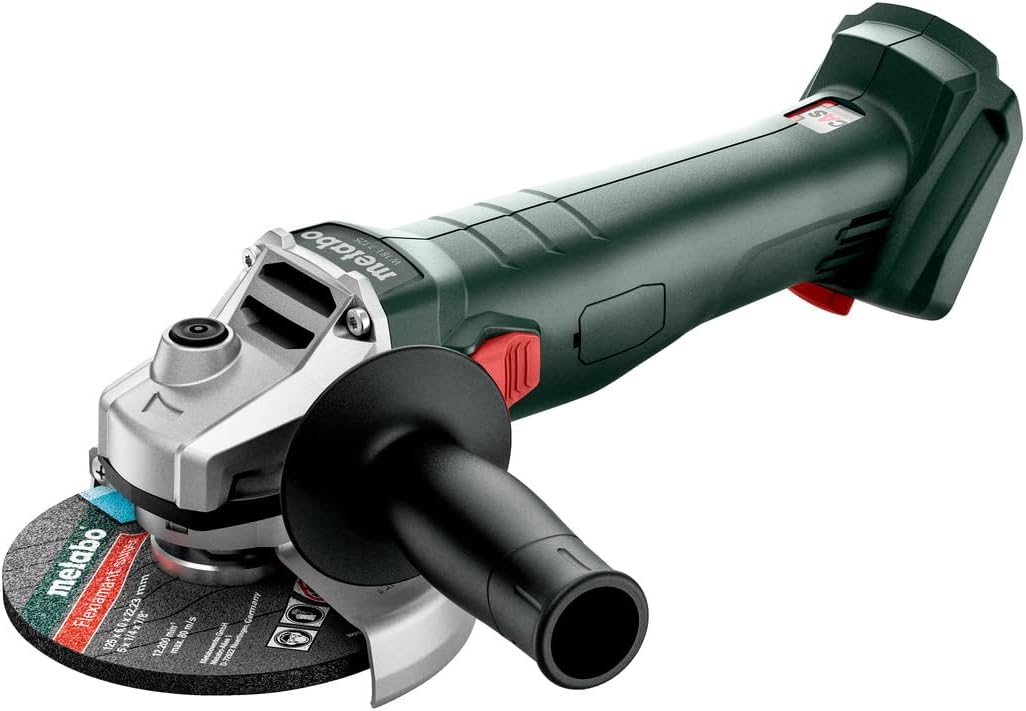 Metabo Akku-Winkelschleifer W 18 7-125 (ohne Akku, 18 V, Scheiben-&oslash; 125 mm) - Bild 1