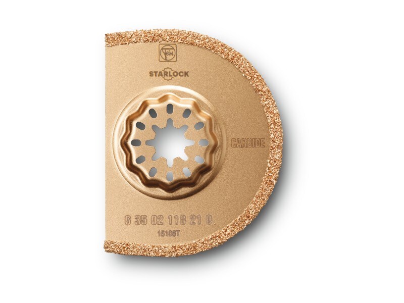 Fein Hartmetall-S&auml;geblatt segmentiert75mm, Schnittbreite ca. 2,2mm, StarLock - Bild 1