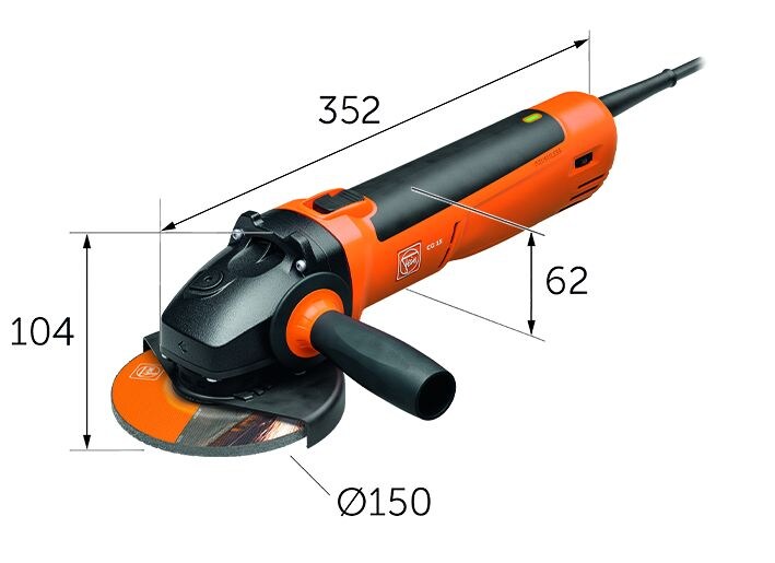 FEIN Compact-Winkelschleifer Ø 150 mm / Winkelschleifer Typ CG 15-150 BL | 04014586896014
