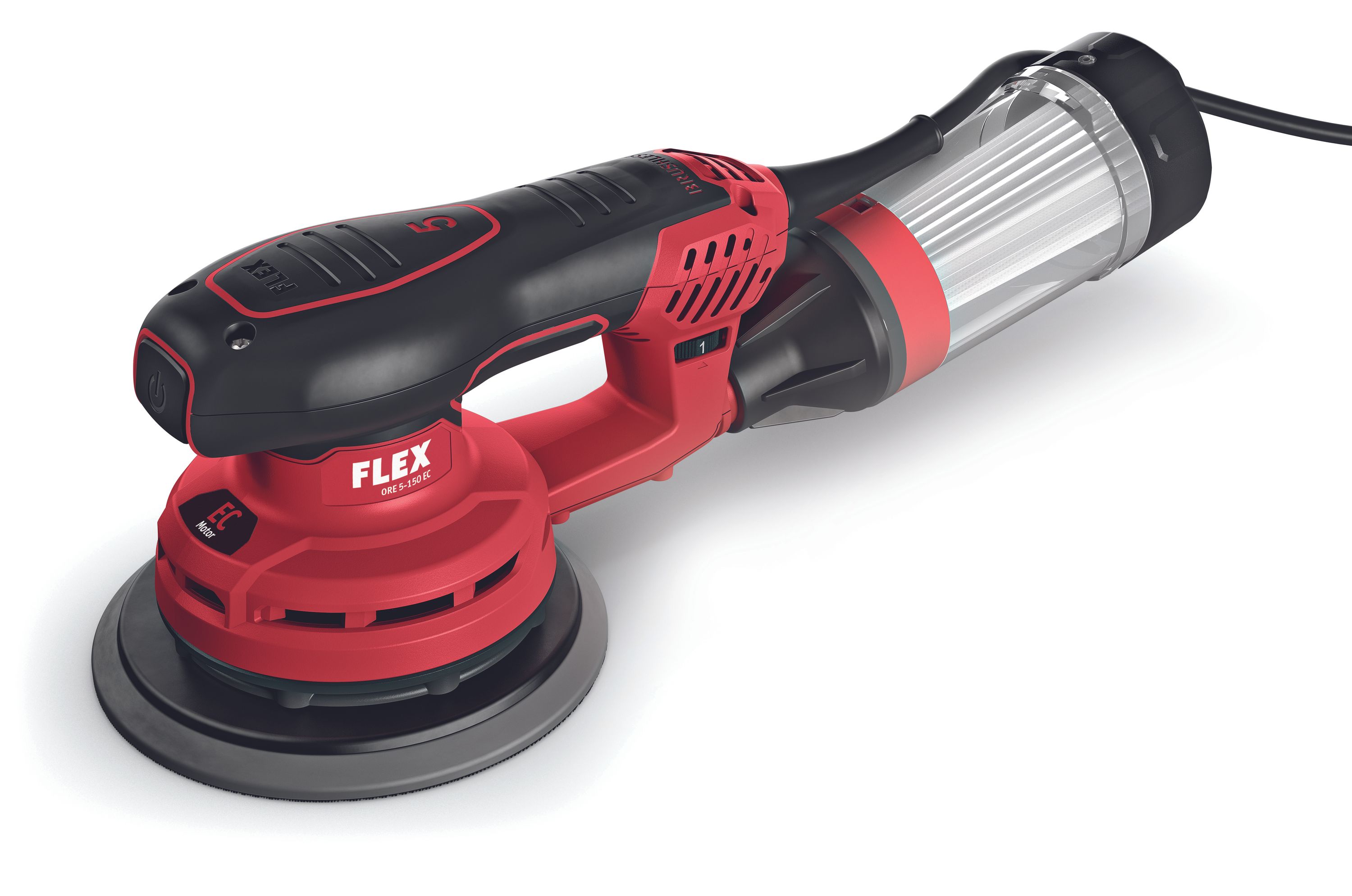 Flex Exzenterschleifer ORE 5-150 EC Set Schleifmaschine inkl. Koffer 400 Watt - Bild 1