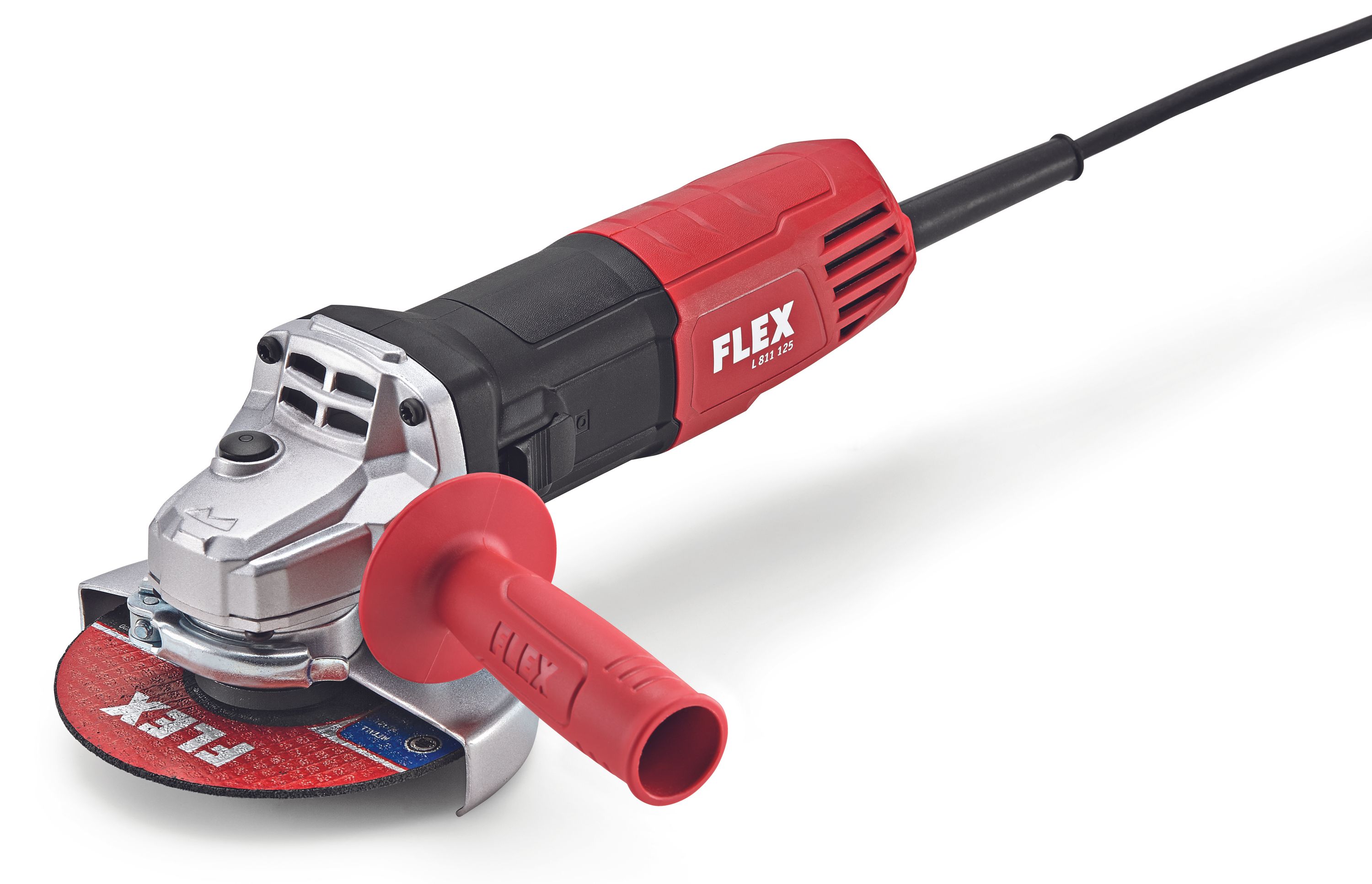 Flex Winkelschleifer L 8-11 ¿ 115 mm, 800W Schleifmaschine ,Zusatzhandgriff/M14