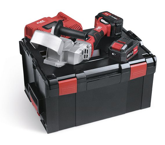 Flex Akku Rinnenträger Einlassfräse RFE 40 18.0-EC/5.0 Set Akku Fräse 18V 504165