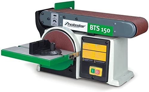 Holzstar Band- und Tellerschleifmaschine BTS 150, Fl&auml;chen und Konturschleifen - Bild 1