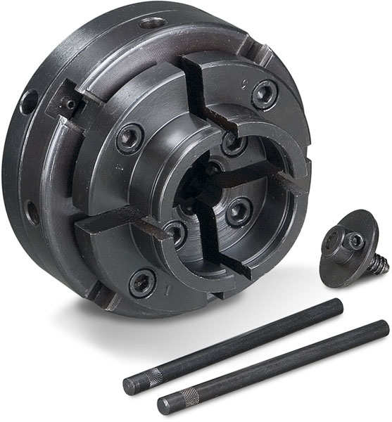 Holzstar Vier-Backenfutter Drechselbank Spannbereich au&curren;en 51-78mm innen 40-63mm - Bild 1