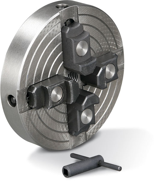 Holzstar Vier-Backenfutter f&uuml;r Drechselbank, mit Schraubeinsatz M33 Gewinde - Bild 1