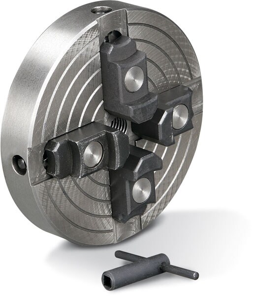 Holzstar Vier-Backenfutter für Drechselbank, mit Schraubeinsatz M33 Gewinde | 04036351017059