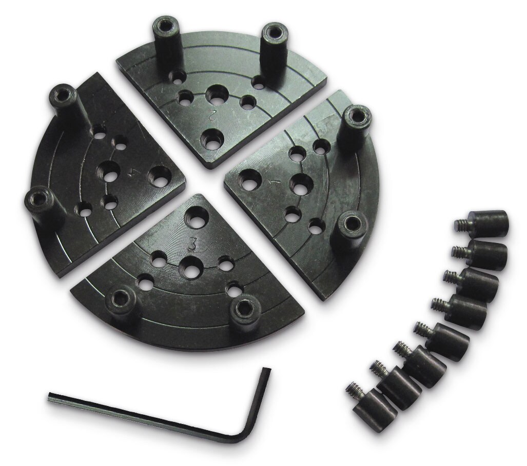 Holzstar Planscheibe f&uuml;r Vier-Backenfutter Profi Set f&uuml;r Drechselb&uuml;nke geeignet - Bild 1