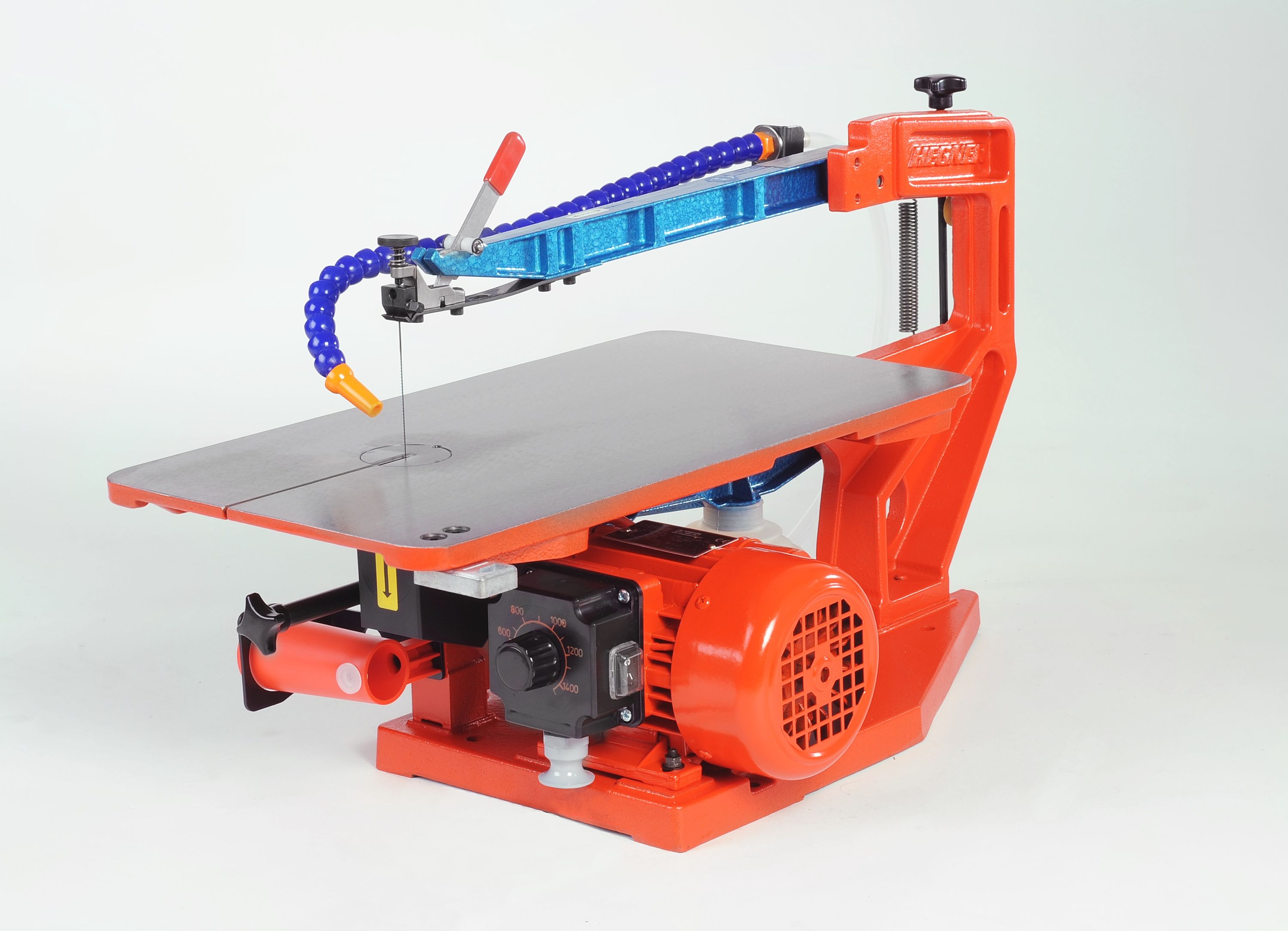 Hegner Dekupiersäge Multicut SE, Holzsäge, Drehzahl 400-1400 U/min mit Fußpedal
