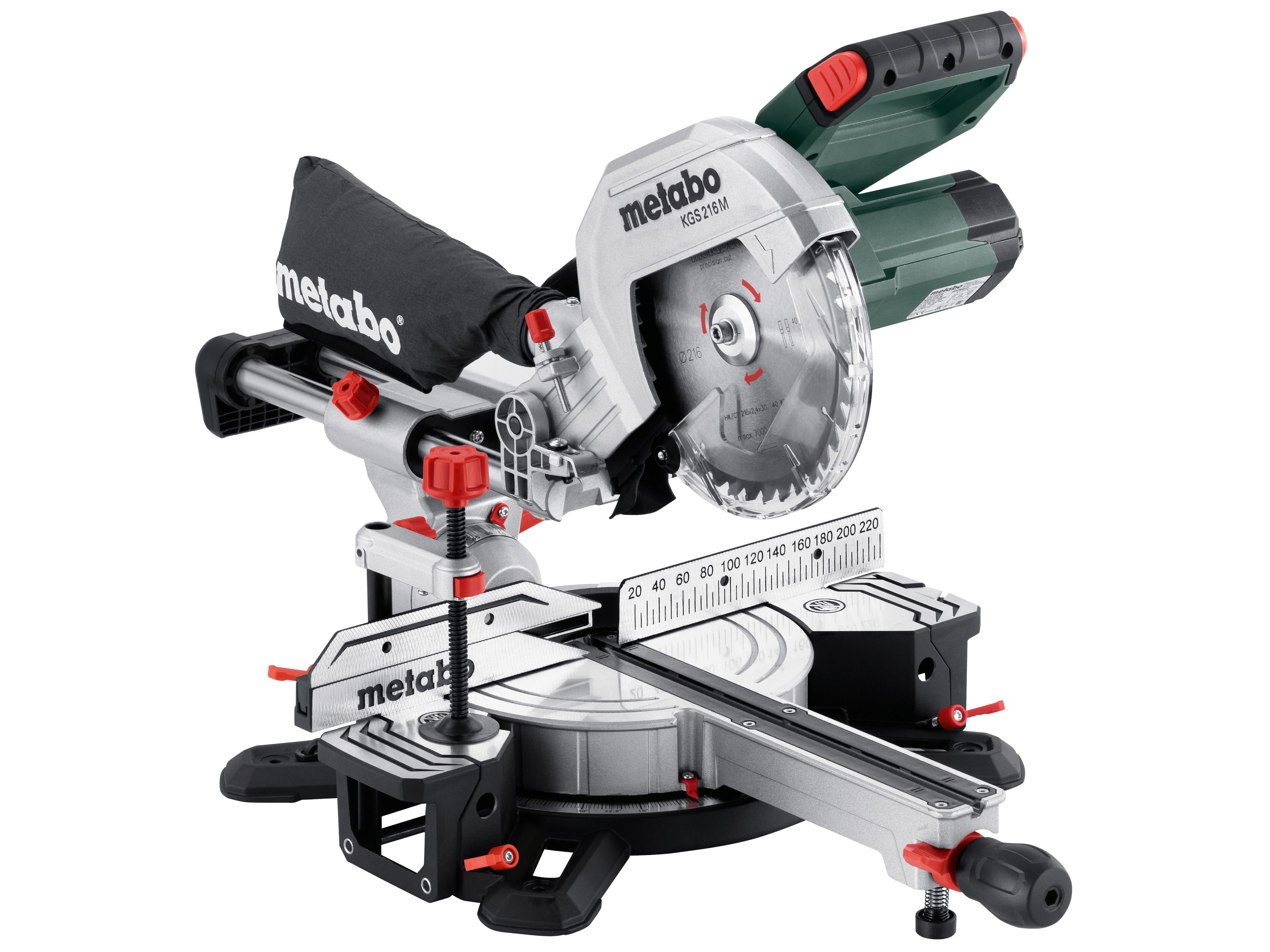 Metabo KGS 216 M Kappsäge (Karton mit Zugfunktion, robuste Bauweise) 613216000