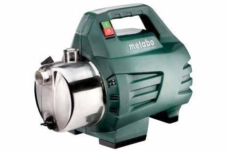 Metabo Gartenpumpe P 4500 Inox  1300W  Metabo 4500l/h  1,5m Kabell&auml;nge - Bild 1