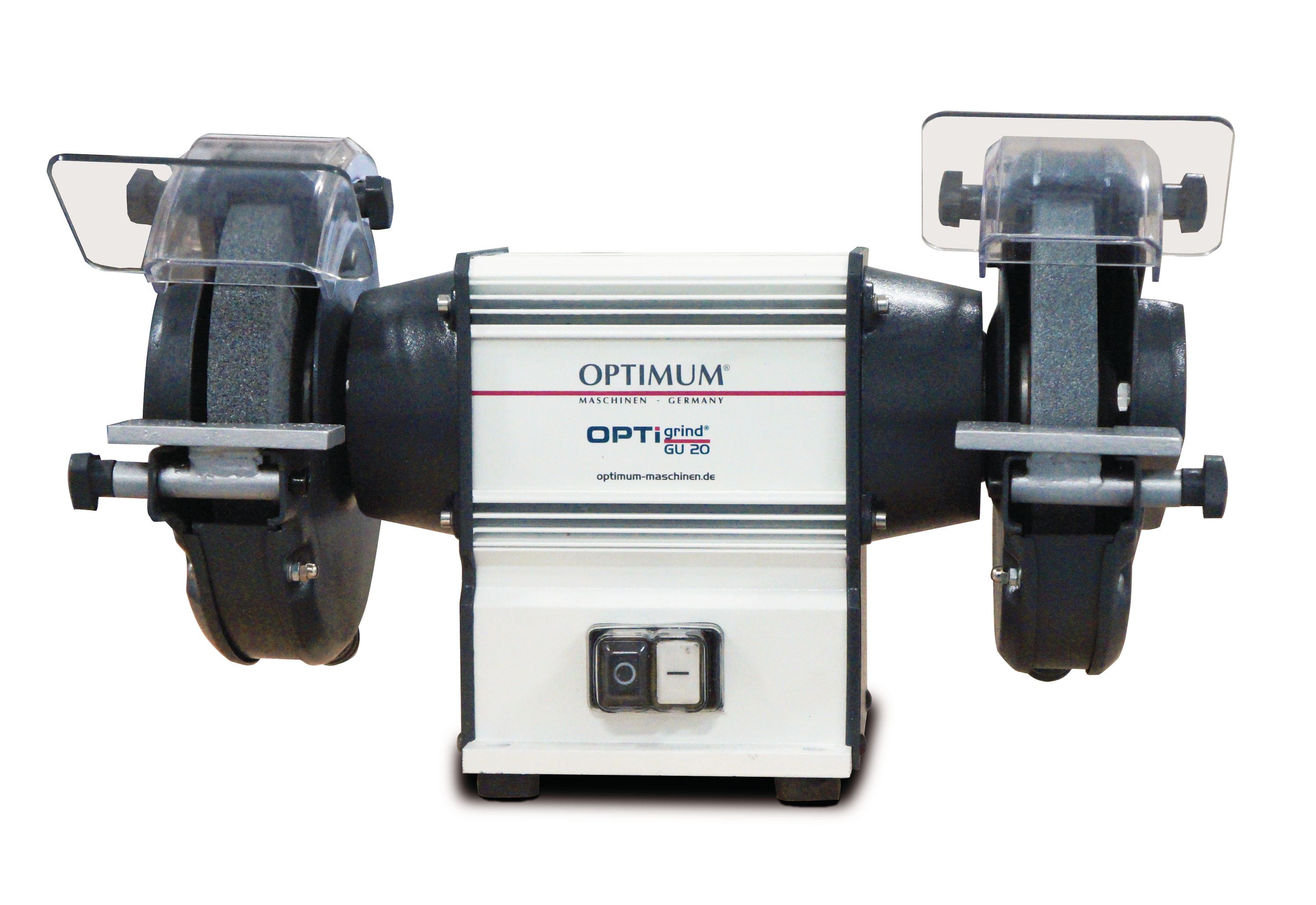 Optimum Doppelschleifmaschine OPTIgrind GU 20 Schleifmaschine 230 V Scheibe 20mm - Bild 1