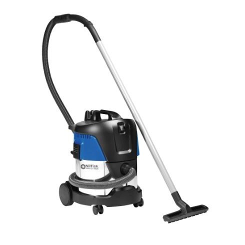 Nilfisk Nass-/Trockensauger AERO 21-01 PC INOX Edelstahl Beh&auml;lter Sauger 1250 W - Bild 1