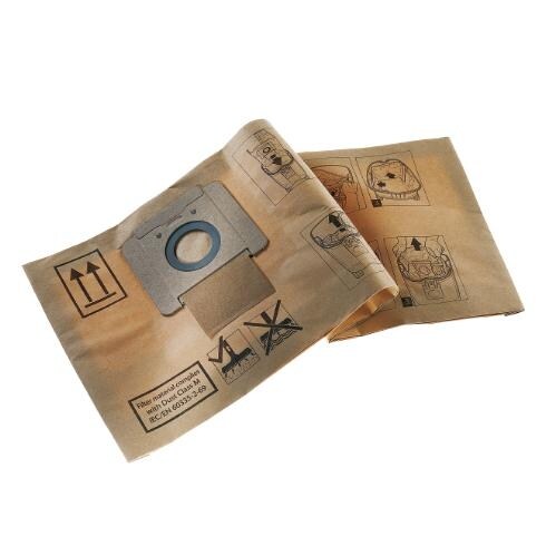 Nilfisk Filtersack 5 Stück Filter Industriesauger ATTIX 550 Staubsauger Zubehör