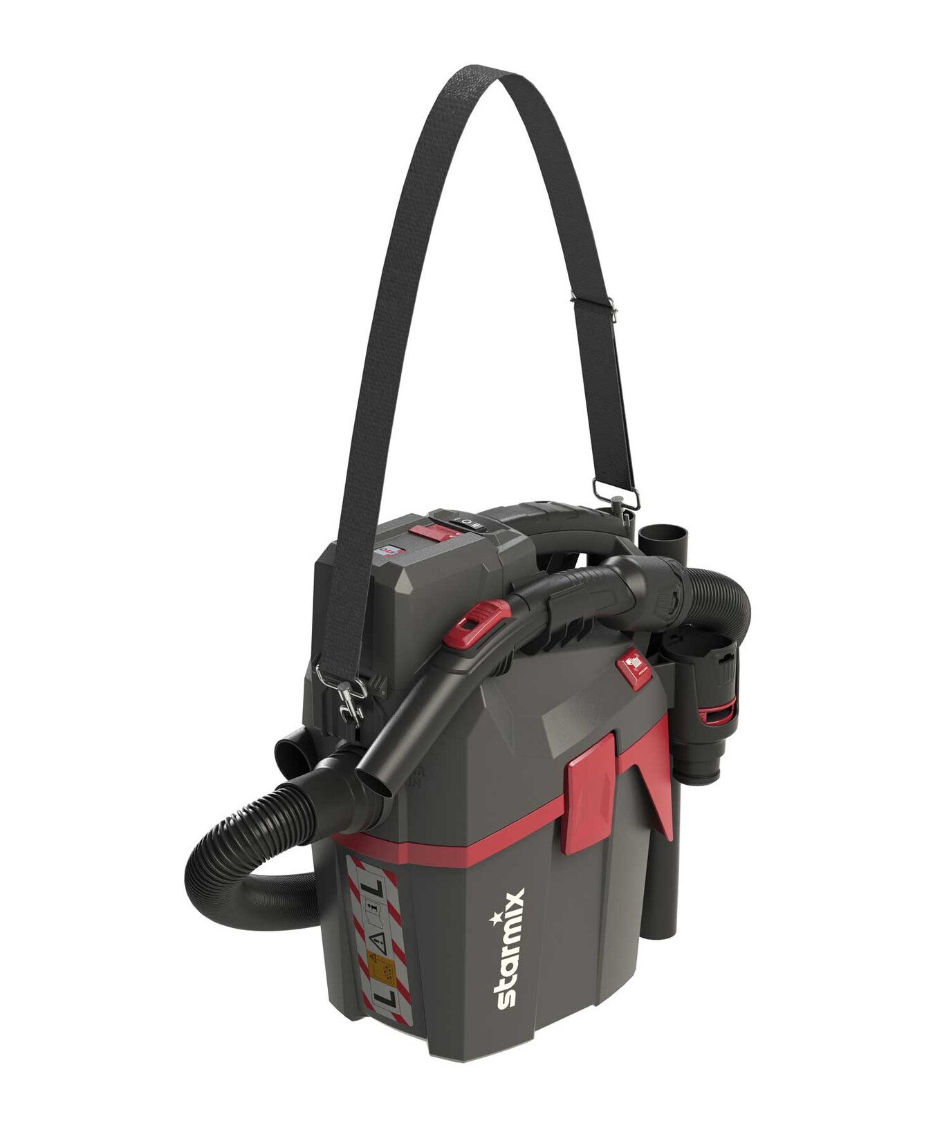 Starmix Akkusauger Smart L 18 V tragbarer Akku Sauger / Nass- Trockensauger