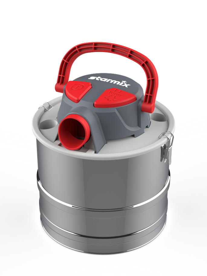 Starmix AV P-615 Aschesauger mit Vorfilter, 600W & 15 L Auffangbeh&auml;lter - Bild 1