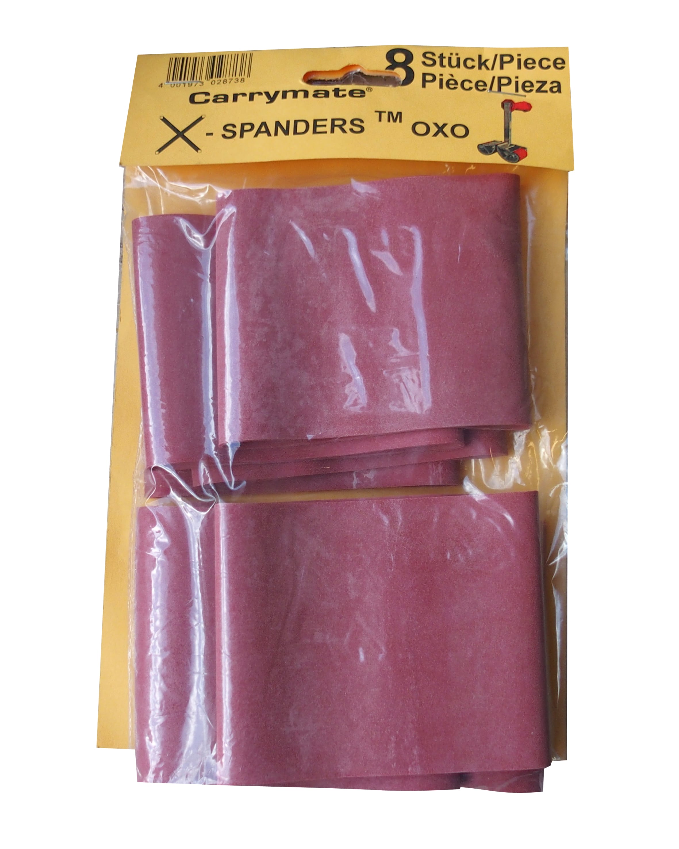 CARRYMATE X-Spanders Backenschoner f&uuml;r Carrymate OXO 80, 120 und 160-8 St&uuml;ck - Bild 1