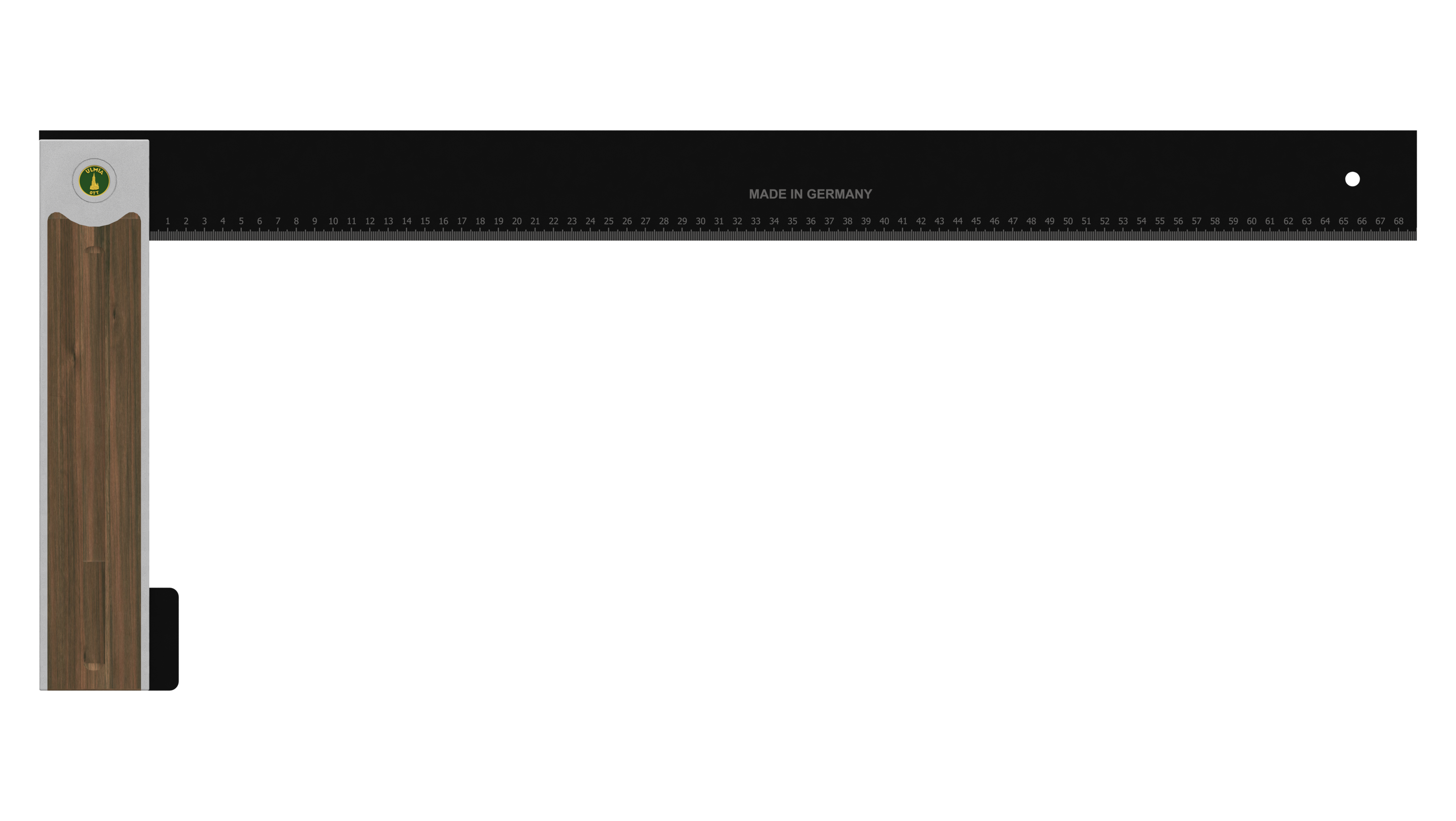 ULMIA Alu-Line Pr&auml;zisions-Winkel Winkel Schienenl&auml;nge 75cm Schreinerwinkel - Bild 1