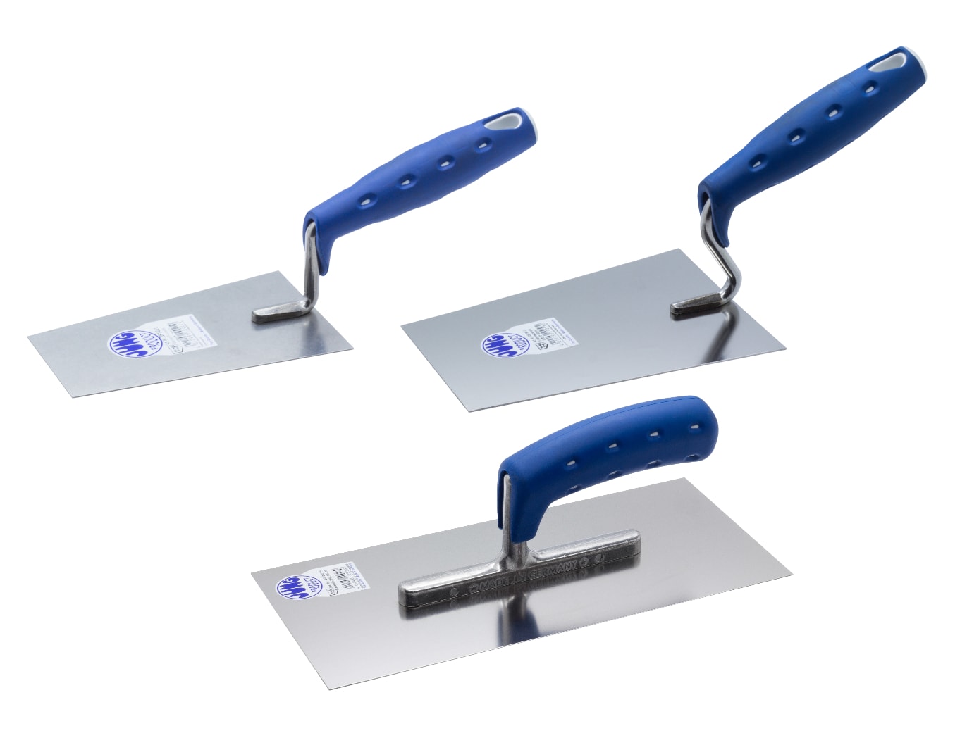 Jung Henkelmann Kellen-Set mit Softgriff (Putzkelle, Gl&auml;ttekelle) 20000301 - Bild 1