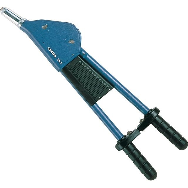 Gesipa Hand Nietzange HN 2, Nietgerät für Blindnieten 3-6,4 mm, Hebelnietzange | 04007081130011
