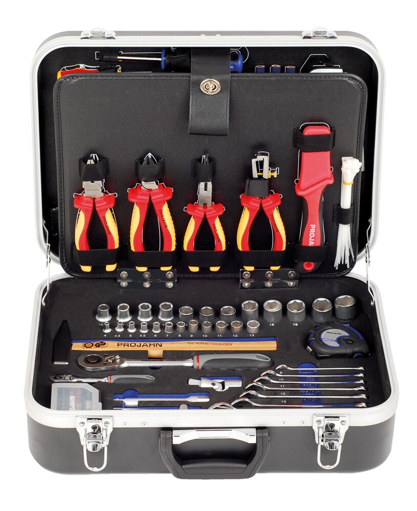 Projahn proficraft Werkzeugkoffer 128 teilig, Nuss Satz, Ratschen, Schrauberbits - Bild 1