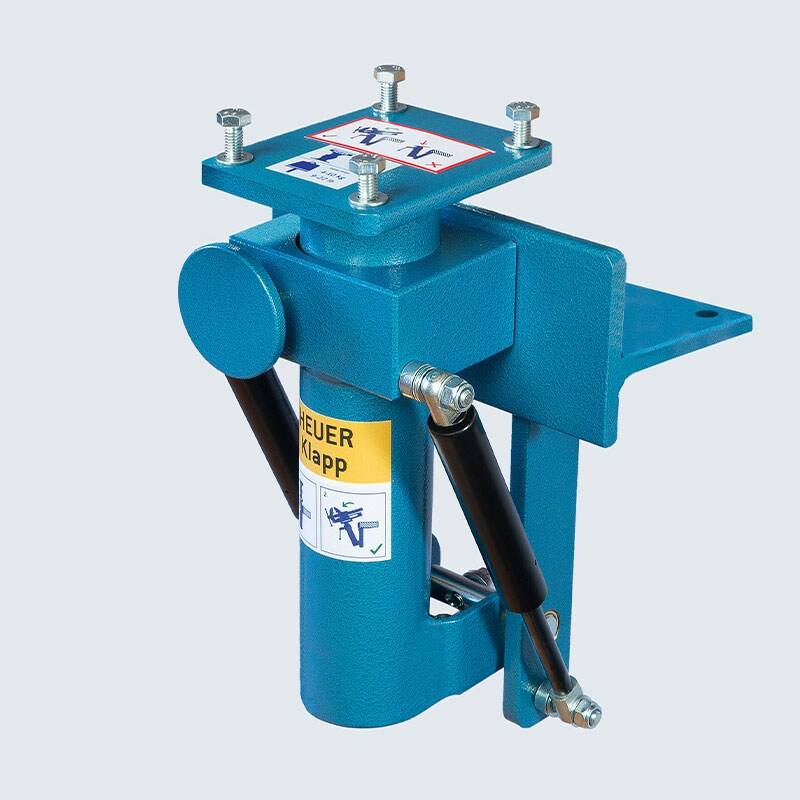 Heuer Klapp Schraubstock h&ouml;henverstellbar drehbar 105140 - Bild 1
