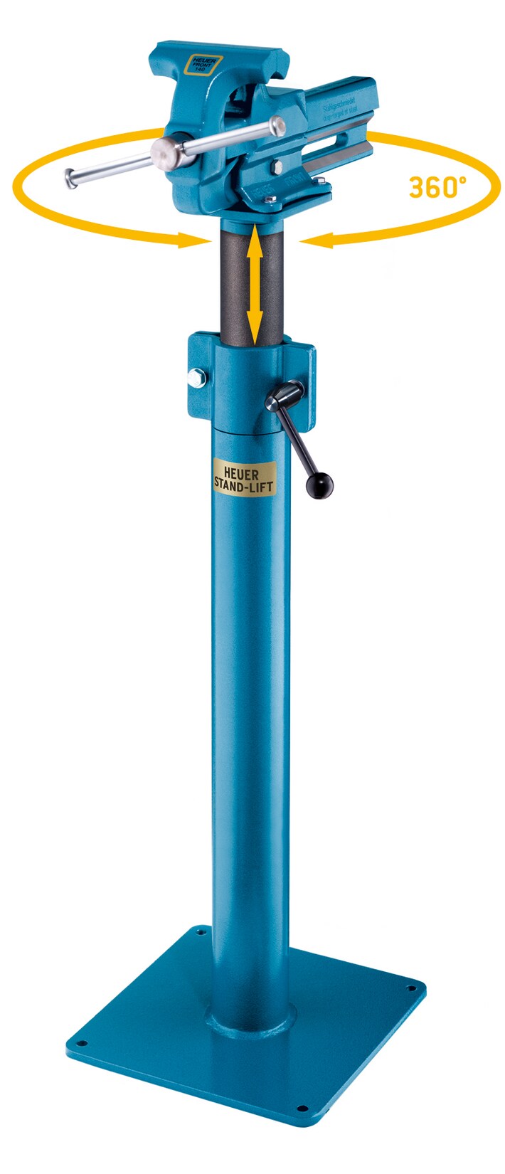 Heuer Hähenverstellgerät Stand Lift 160 mm stufenlos 200 mm Hähenverstellbar | 04010898440075