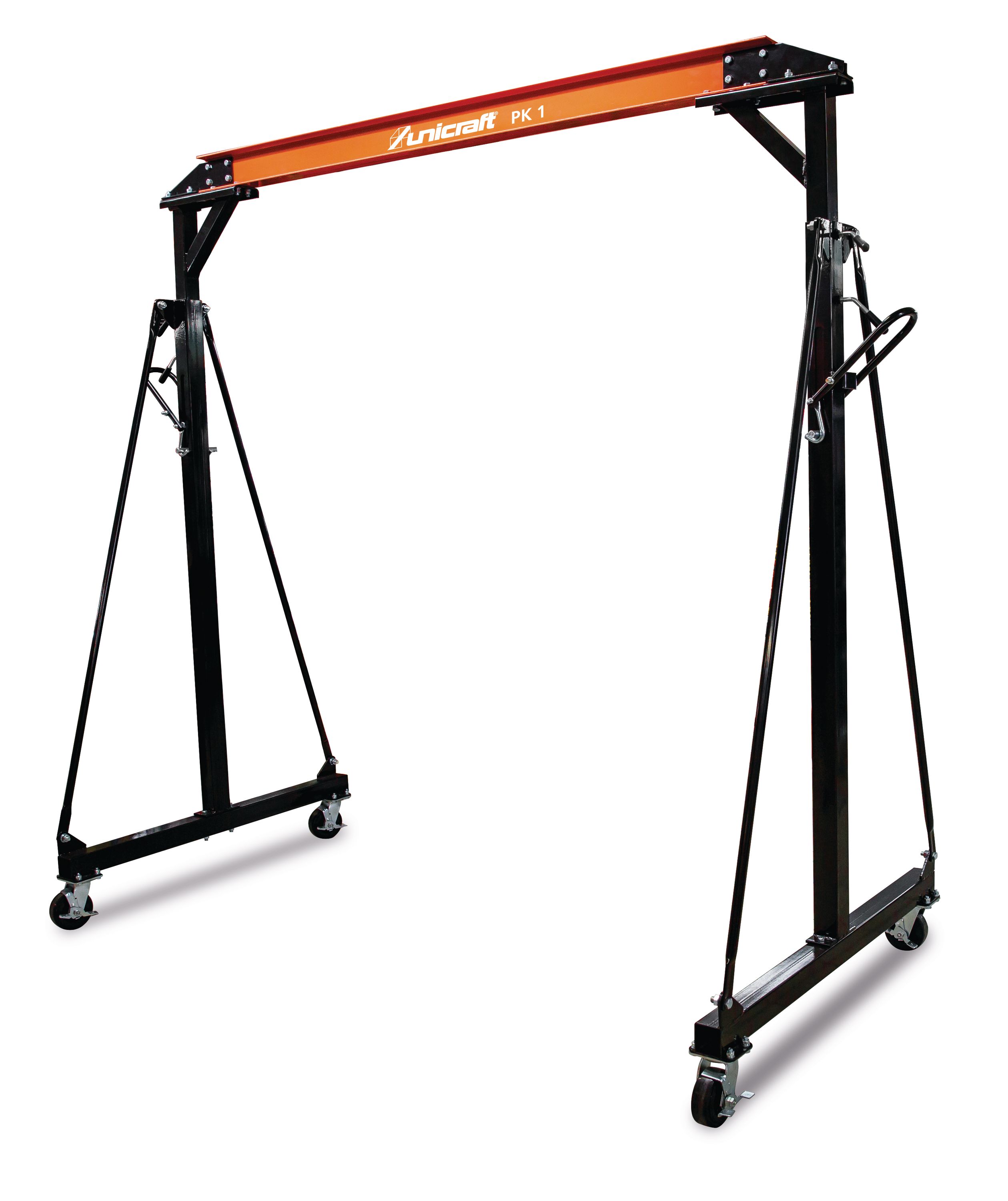 Unicraft Mobiler Portalkran PK 1 Tragkraft 1 t Hubh&auml;he min. 2200 mm max. 3600 m - Bild 1