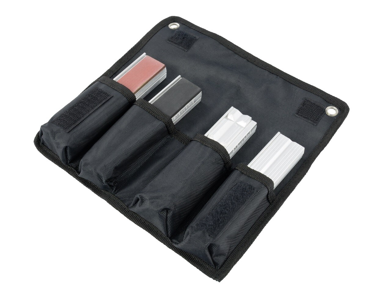 Heuer Schutzbacken Set, 4 Stück, mit Spezialmagneten für Schraubstock 120 mm