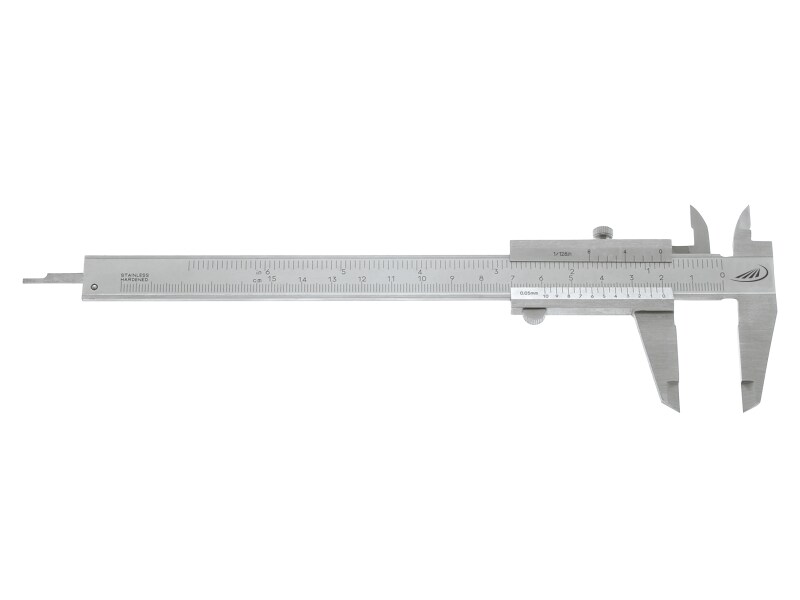 Helios Preisser Taschenmessschieber für Linkshänder (Messbereich 0°150 mm)