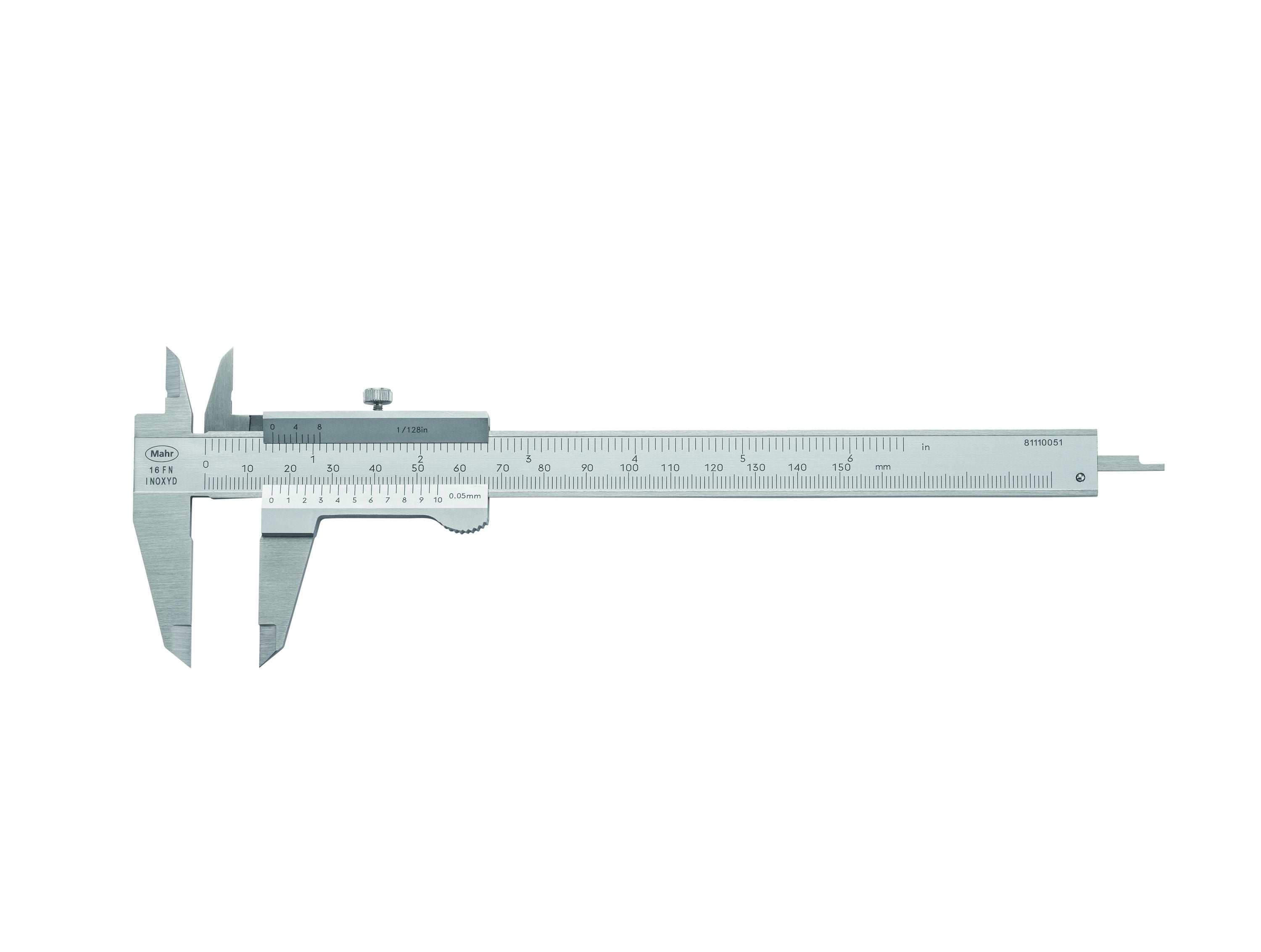 Mahr MarCal 16 FN Messschieber Skalenanzeige Messbereich 0-150mm / 0.05mm - Bild 1
