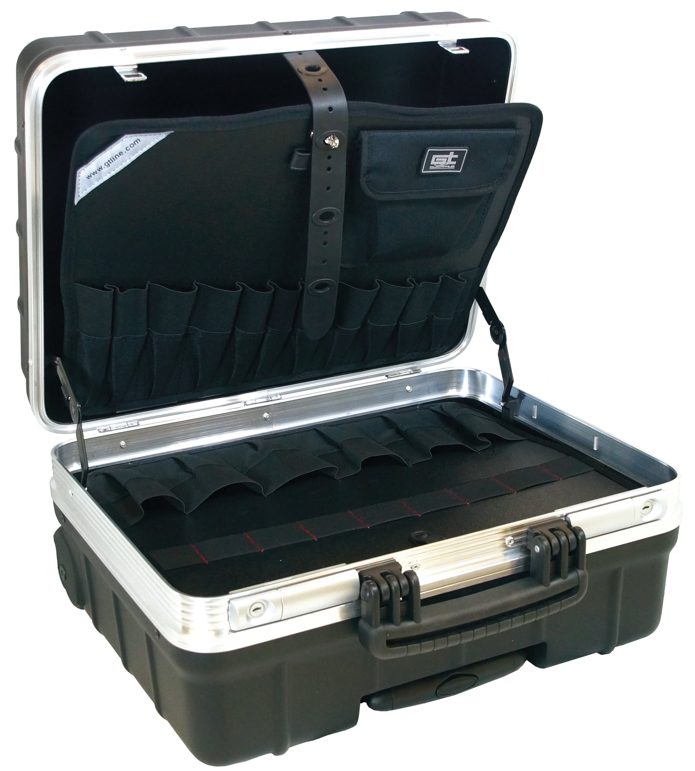 GT Werkzeugkoffer Atomik WH PTS ohne Inhalt Koffer mit Rollen + Teleskopgriff - Bild 1