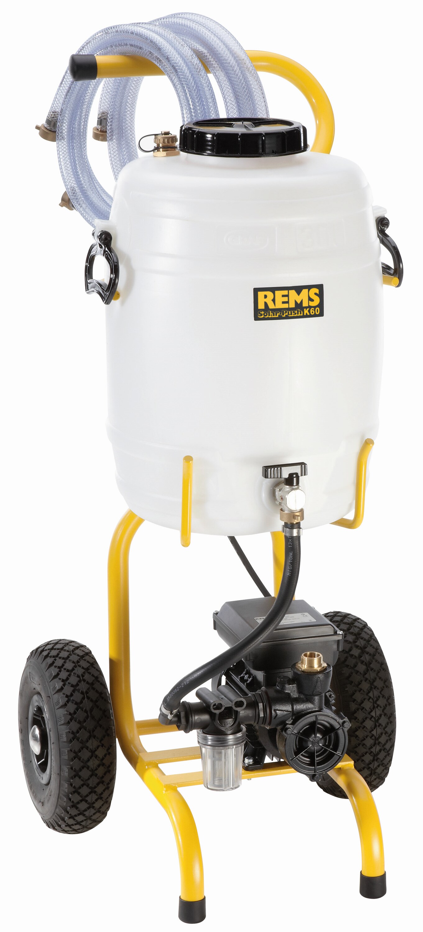 Rems Solar-Push K 60 Elektrische F&uuml;ll- & Sp&uuml;leinheit 30 L Beh&auml;ltervolumen - Bild 1