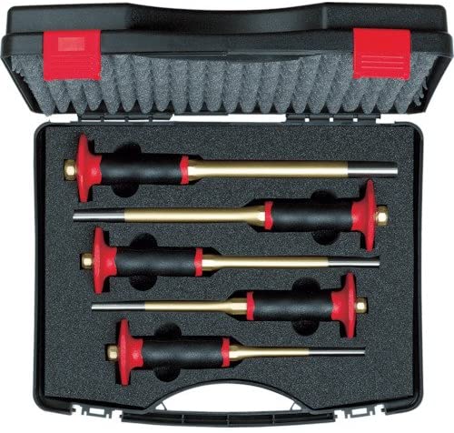 Knipex Splintentreiber XXL Splintentreibersatz 5-teilig im Koffer poliert - Bild 1