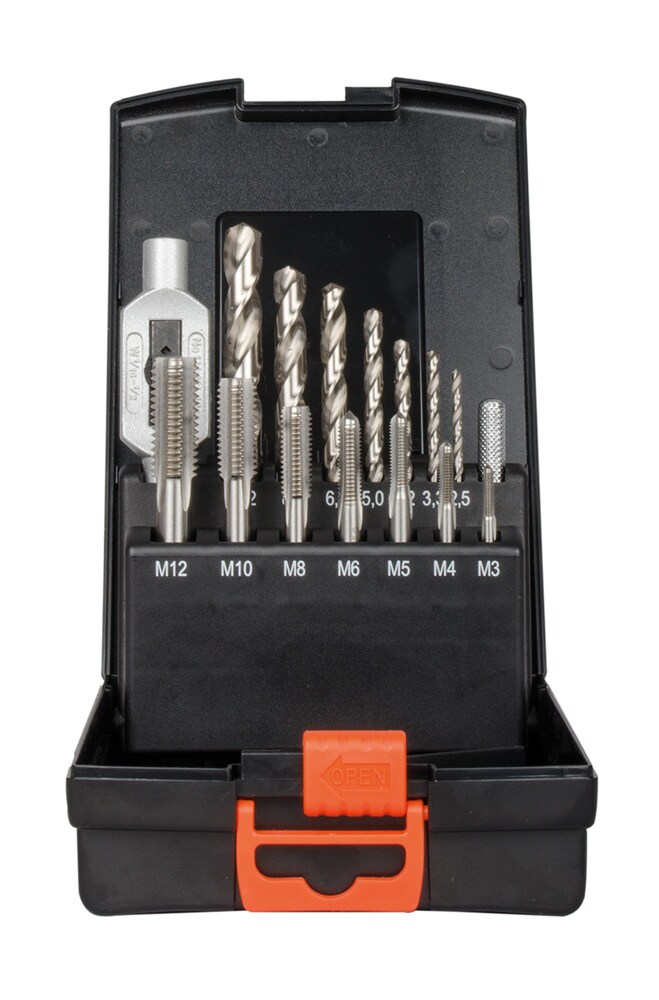 Projahn Kombination Gewindes&auml;tze (15-tlg. Einschnitt-Gewindebohrer) 99989 - Bild 1