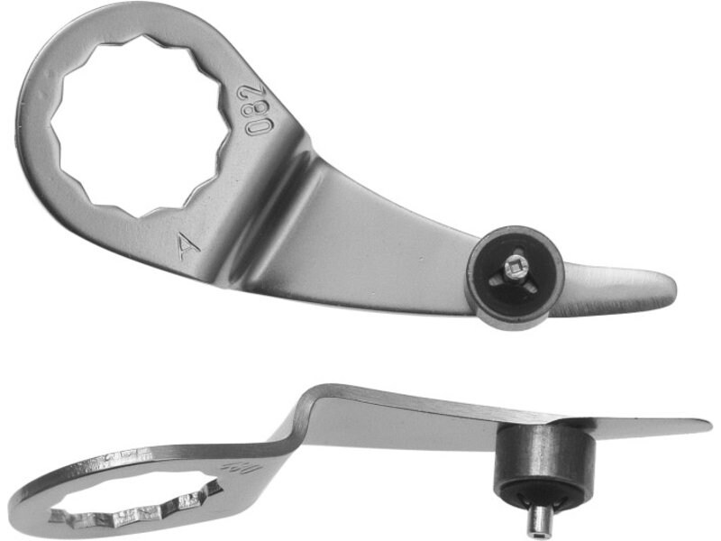 Fein Schneidmesser SC Z-Biegung 27 2St. Gesamtl&auml;nge 85 mm Schneide 27 mm - Bild 1