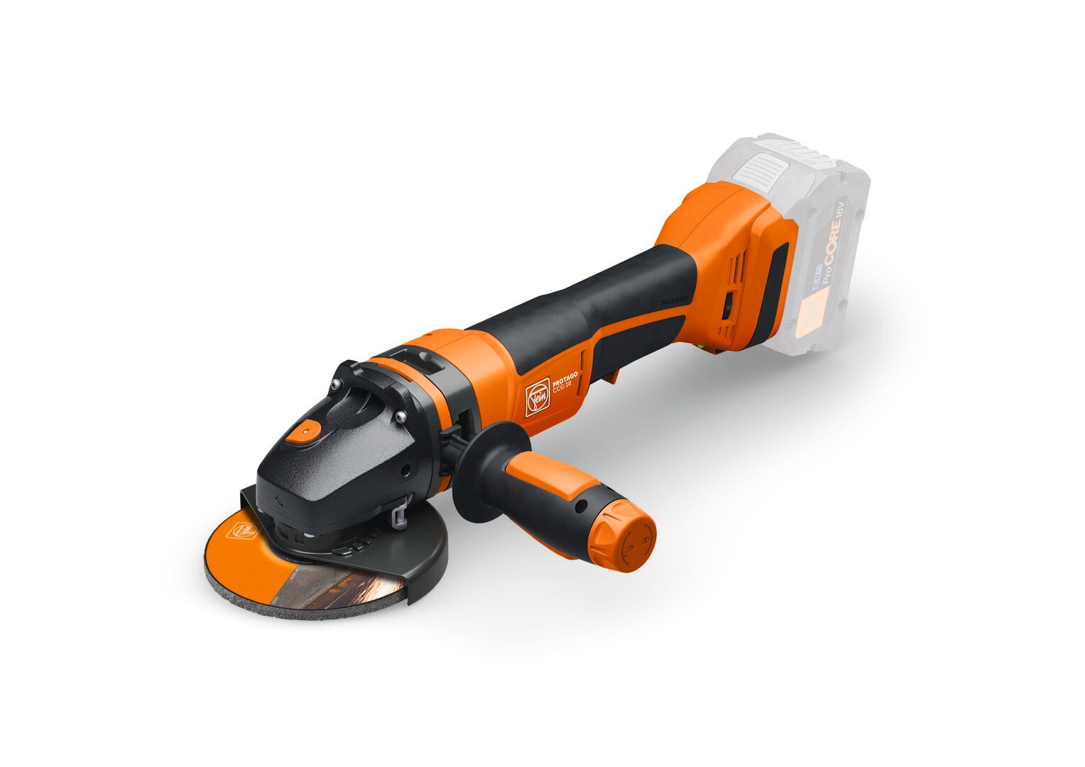 Fein Akku Winkelschleifer Protago CCG 18-125-10 PD-SEC AS Schleifscheiben- 125 m | 04014586896991