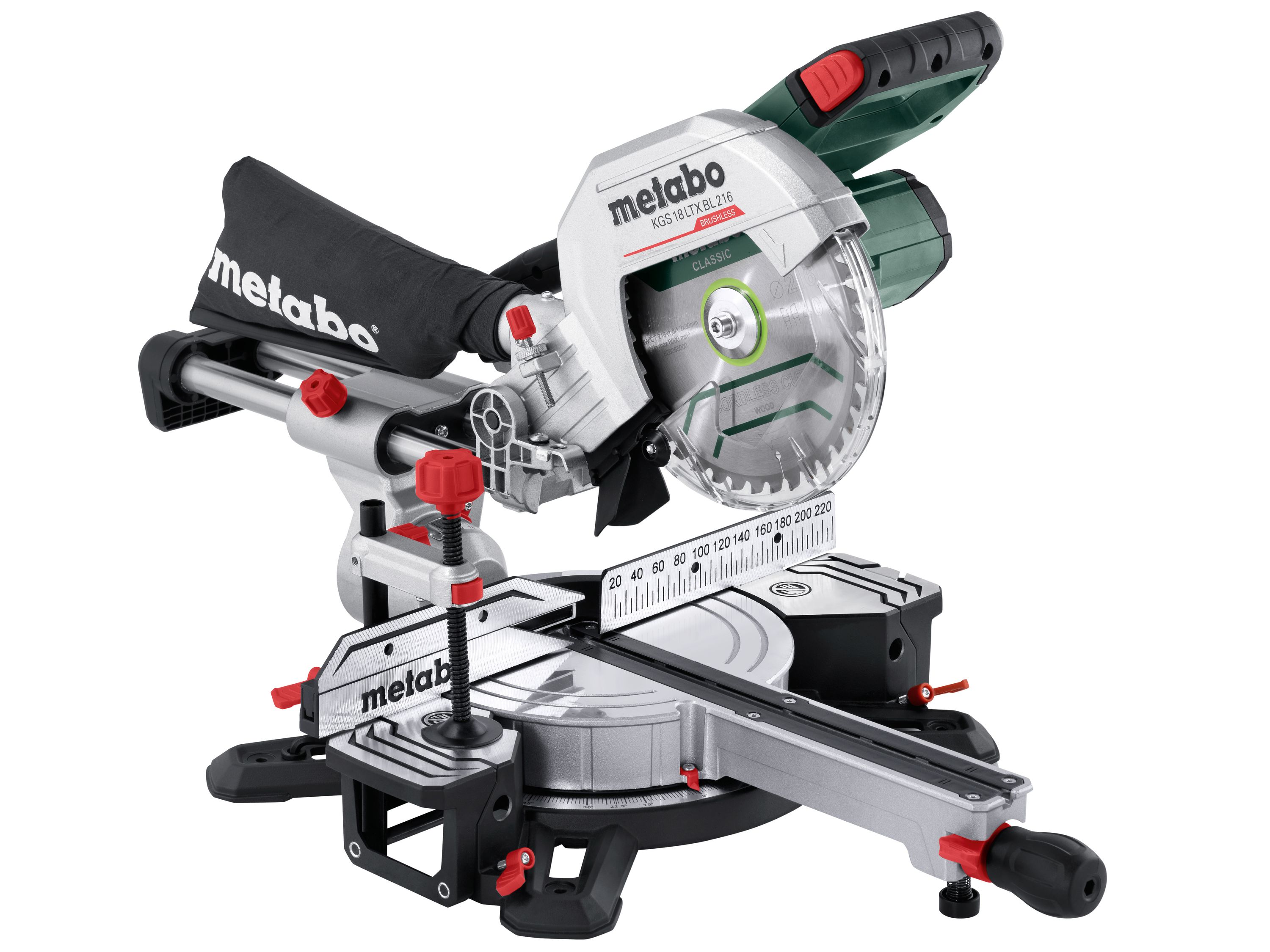 Metabo KGS 18 LTX BL 216 Akku-Kapps&auml;ge (18V, mit Zugfunktion) 614216850 - Bild 1